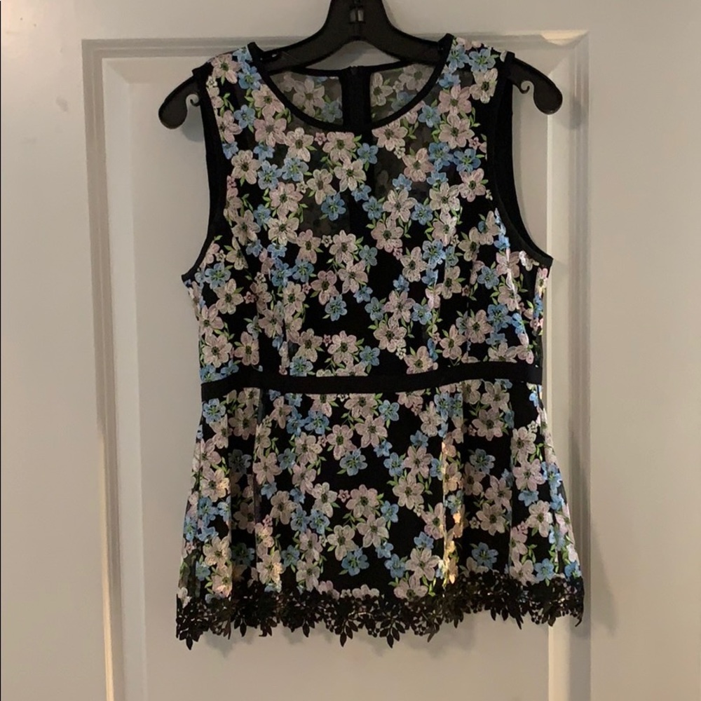 Nanette Lepore blouse, size 8, fits like a 6